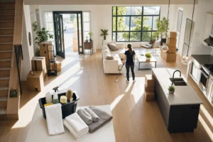 Maximizing Efficiency: Daily Cleaning Routines for a Clutter-Free Home During Peak Moving Season