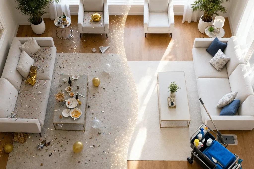 Why Deep Cleaning is Essential After Celebrations: Maintaining Post-Event Hygiene